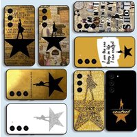 A-Hamilton Musical Lyrics Phone Case For Samsung Galaxy S21 S22 S23 S24ULTRA S25ULTRA FE Ultra Plus5G A52S S26 Soft Cover