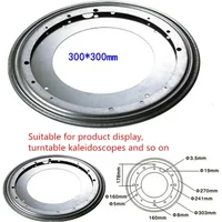 3 inch Heavy Metal Bearing Rotating Swivel-Turntable Plate for Corner Cabinets For TV Rack Desk Table Smoothly Square/Round