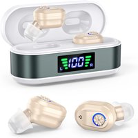 Personal Sound Listening Earbuds for Eleder Rechargeable Digital hearing amplifiers Earphones for Clear Voice Focus