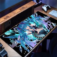 Anime Mouse Pad Gamer Keyboard Pad Desk H-hatsune Miku Mouse Mat Carpet Rubber Tapis Souris Gaming Notbook Exquisite PC Mousepad