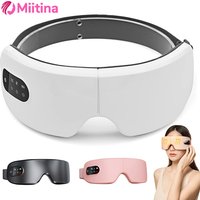 4D Eye Massager Smart Airbag Vibration Eye Care Instrument Hot Compress Bluetooth Eye Massage Glasses Fatigue Wrinkle HealthCare