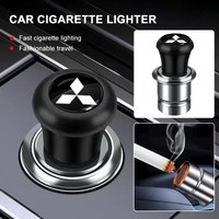 Car Cigarette Lighter Front Cigarette Lighter Accessory Cigar Element Socket Emblems For Mitsubishi ASX Lancer 10 Pajero