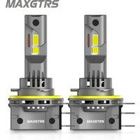 2x H15 LED Bulbs Canbus No Error 90W 30000LM CSP Car Lights for Audi Mercedes Benz Volkswagen Golf Daytime Running Lights