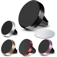 Car Air outlet Magnetic Phone Holder in Car Stand Magnet Cellphone Bracket Car Magnetic Round Holder For iPhone Samsung Huawei