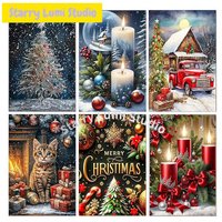 Diamond Painting Christmas Tree 5D Diamond Painting Set (Suitable for Beginners) DIY Mosaic Painting Decoration