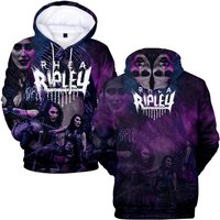 25/26 Rhea Ripley Merch Hoodies Pullovers Women Men Fashion Casual HipHop Style Sweatshirts New Long Sleeve Sweatshirts