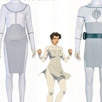 Comic Cosplay Costumes Anissa Subject 3 Invincible Cape Viltrumite Uniform Women Jumpsuit Halloween Super Hero Roleplay Clothing