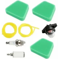 Fuel Filter Line Hose Primer Bulb Fuel Line Spark Plug Air Filter Set For Poulan For Mcculloch ChainSaw Accessories Parts Supply