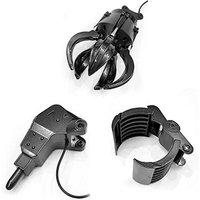 Accessoires pour excavatrice RC Huina 593 : Kit de mise à niveau supplémentaire, forets en alliage, pinces, grappin en alliage, grappin à bois, télécommande, cadeau