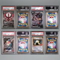 DIY Self-made PTCG 10Points Rare Rating Card Galarian Moltres Giratina Milotic Slowpoke Japanese Version Collecting Card Gift