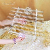CrystalSoul 432hz Quartz Instrument 8 notes Crystal Singing harp with bag and accessories