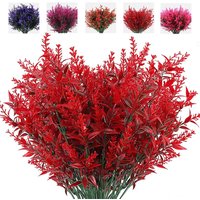 35cm Artificial Flower Plastic Lavender Fake Plant Wedding Home Garden Decoration Bridal Bouquet Household Products Decortion