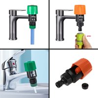 Universal Faucet Water Connector Garden Hose Nipple Joint 1/2" Pipe Lawn Irrigation Home Kitchen Quick Coupling Adapter 1Pc