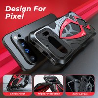 NEW luxury anti-fall Shockproof Armor Metal Phone Case For Google Pixel 10 Pro 9 Pro Pixel 9 Comprehensive protection phone case