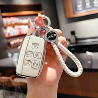 TPU Car Key Cover Case Shell for Land Rover Range Rover Sport Evoque Freelander Velar Discovery Jaguar XE XJ XF