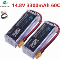 14.8v Lipo 4s Battery 3300mAh 60C 14.8V RC Battery with T/XT30/XT60/JST Plug For Airplane Drones RC Helicopter Boats Cars image 3