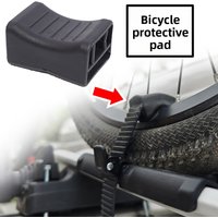 Roof Rack Adapter Straps Bike Wheel with Cushion Bicycle Frame Steel Ring Protection Pad for Thule 599 598 591 568 564 561 532