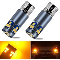 A pack CANBUS T10 LED light bulb car no error 3020 12V Super bright clearance bulb lamp white 5w5 2821 2825 194 168 Diode Orange