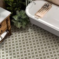 Peel and Stick Self-adhesive Vinyl Floor Tile Sticker PVC Waterproof Flooring for Kitchen, Bedroom, Living Room, Bathroom