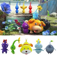 2023 Ice Pikmins Stuffed Animals Rock Pikmins Plush Blue Pikmins Plushies Pikmins 4 Plush Dog Doll Toy Plant