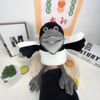 30cm Wow English Steve and Maggie Crow Stuffed Animal Doll Toy Plush Doll Children Christmas Gift