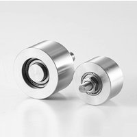 1pc Heavy-duty Solid Steel Wheel Stainless Steel Flat Pulley Silent Bearing Sliding Door Roller Hardware Sliding Track Wheel