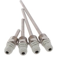 Thermowell 250℃ 2Mpa L35-300mm Immersion Sleeve Pocket Stainless Steel 304 M10X1.5 Thread-OD6mm For Temperature Sensors Tool