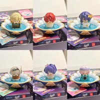 Genuine Mihoyo Honkai Star Trail Limited Edition Q Version V2 Aventurine Keycap Blind Box Cute Dr. Ratio Small Figure Toy Gift