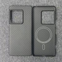 For Sony Xperia 1 VIII Case Aramid Carbon Fiber Magnetic Case For MagSafe Thin Carbon Cover Shell