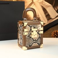 Leather Box Bag Women's New Fashion Shoulder Crossbody Bags for Women