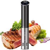 1100W Vacuum Sous Vide Cooker IPX7 Waterproof Slow Cooker with Digital Display LCD Touch Immersion Circulator Accurate Cooking