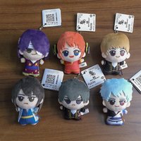 2026 10cm Sakata Gintoki Plush Toy Gintama Plush Doll Key Chain Bag Decoration Doll Stuffed Collection Kids Toys Birthday Gift