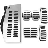 Car pedals for Volkswagen Vw Polo Golf 4 Bora Beetle RSi GTI R32 for Audi A3 SEAT Leon 1m Toledo 1L LHD AT MT pedal pad