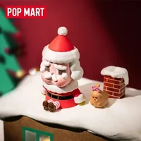 Pop Mart Crybaby Lonely Christmas Series Blind Box Guess Bag Desktop Decoration Cute Model Gift Girl Toys Anime