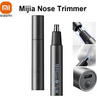 Oryginalny trymer do nosa XIAOMI Mijia dla kobiet i mężczyzn - USB, ładowalny, bezbolesny trymer do uszu, nosa, włosów i brwi, kompaktowy, kieszonkowy.