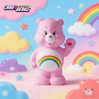 1PC Care Bears Officially Licensed Cheer Bear Piggy Bank Coin Bank Large Capacity Cute Cartoon Interior Decoration Birthday Gift
