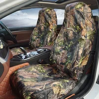 Car Camouflage Seat Cover Universal Waterproof Seat Protector Outdoor Hunting Camping Front Rear Seat Cover Interior Accessories