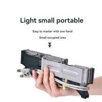 BRS-32 Double Head Gas Stove Portable Outdoor Camping Furnace Fire Switch Free Adjustable Control Cookware