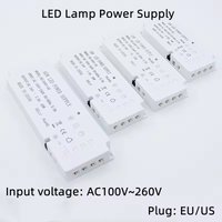 LED Cabinet Lamp Power Switch Constant Voltage Drive Adapter 12V DuPont Interface Power Transformer 24w40w60w100w Wardrobe Power
