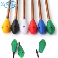 Whistle Archery Nylon Arrowhead Universal Screw Thread Broadhead Shooting Training Bow/Arrow Game Practice Accessories,3/6/12pcs