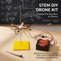 DIY Assemble Drone Helicopter Physics Exploration Science Toy STEM Learning Puzzle Teaching Aids Kids Educational Assembly Toy