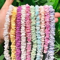 Natural Colored Mother of Pearl Square Shape Shell Beads for Jewelry Making Findings DIY Bracelet Necklace Accessories 8-10mm