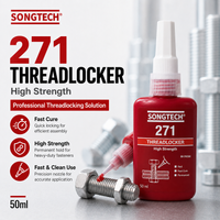 SongTech Loctite 271 Threadlocker Red High Strength Permanent Screw Lock Adhesive for Metal Bolts Nuts Anti Vibration