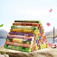 20 Sticks Indian Incense White Sage Meditation Lavender Yoga Sea Breeze Love Incense Purifying Air Deodorization Aromatherapy