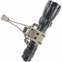 Multifunction Flashlight Clip Molle Hiking Accessories Hanging Buckle Shovel Clamp Axe Clamp Bracket Backpack