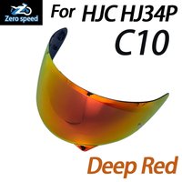 C10 Visor for HJC HJ34P C10 Helmet Visor Replace Anti-UV Anti-Scratch Dustproof Wind Shield Motorcycle Accessories