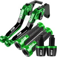 For Kawasaki ZX10R ZX-10R 2006 2007 2008 2009 2010 2011 2012 2013 2014 2015 Motorcycle Clutch Brake Levers Handlebar Grips Ends