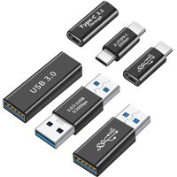 USB 3.0 Female to Female/Type C to USB 3.0 Adapter, OTG, USB C Type C, Male to Female Converter Connector