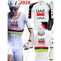 AliExpress NONE UAE Cycling Team 2026 Tadej Pogacar Jersey Set Men France Tour Clothing Road Bike Shirts Suit Bicycle Bib Shorts MTB Maillot