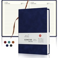 A5 Retro Notebook Leather Cover Thickened Business Soft Imitation Sheepskin Notepad Business Office School Stationery Supplies